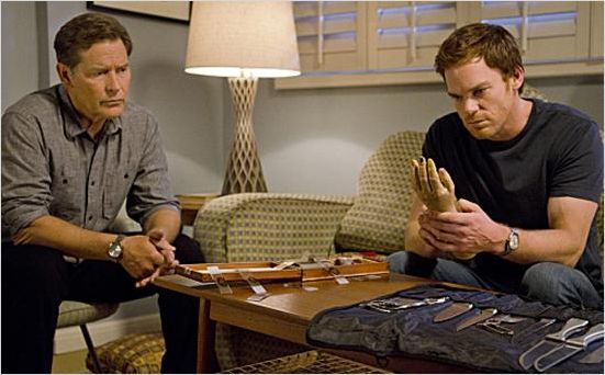 Dexter : photo James Remar, Michael C. Hall