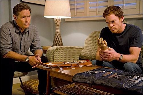 Dexter : photo James Remar, Michael C. Hall