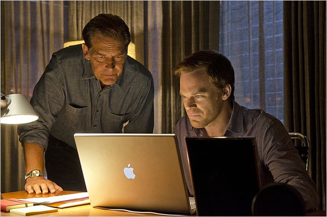Dexter : photo James Remar, Michael C. Hall