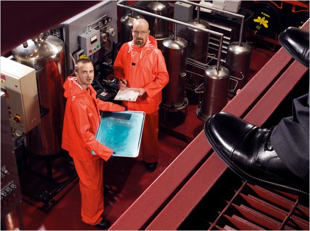 Breaking Bad : photo Aaron Paul, Bryan Cranston