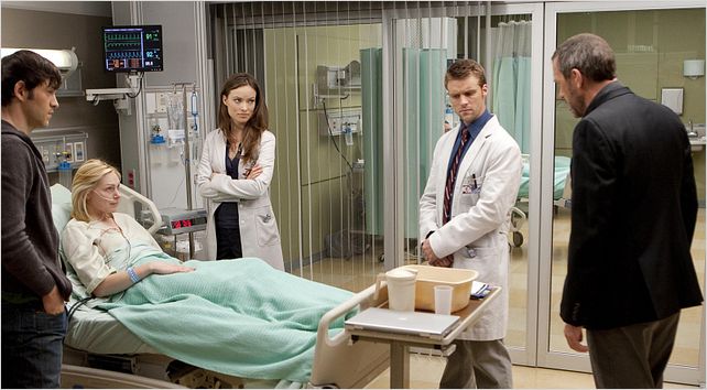 Dr House : photo Hugh Laurie, Jesse Spencer, Laura Prepon, Olivia Wilde