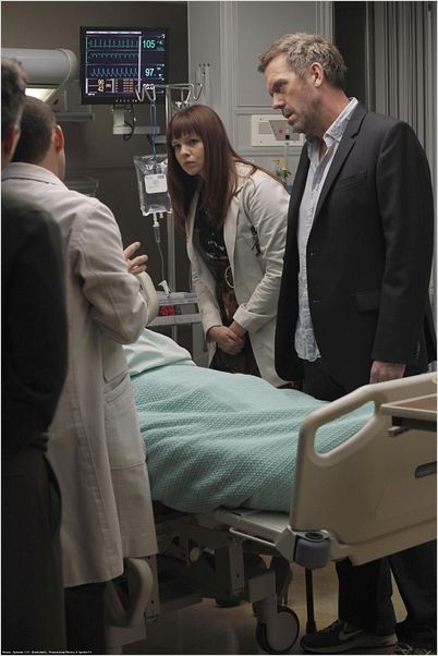 Dr House : photo Amber Tamblyn, Hugh Laurie