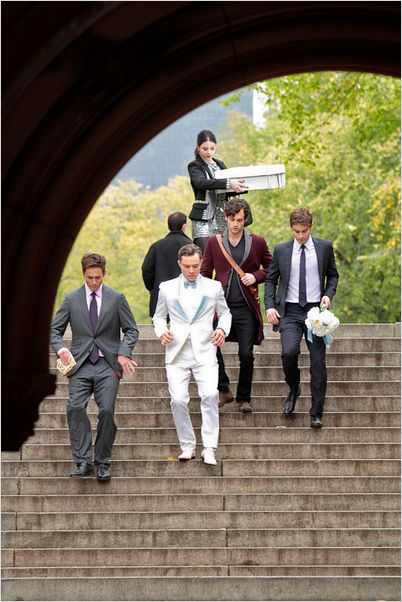 Gossip Girl : photo Chace Crawford, Desmond Harrington, Ed Westwick, Michelle Trachtenberg, Penn Badgley