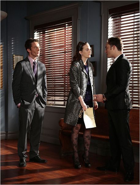 Gossip Girl : photo Desmond Harrington, Ed Westwick, Leighton Meester