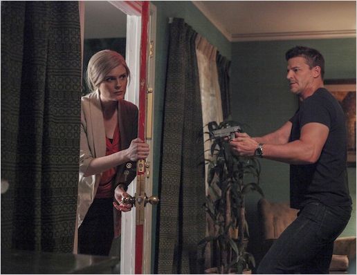 Bones : photo David Boreanaz, Emily Deschanel