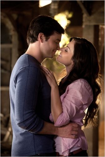 Smallville : photo Erica Durance, Tom Welling