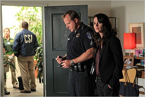 Mentalist : photo Robin Tunney, Tom Yannick
