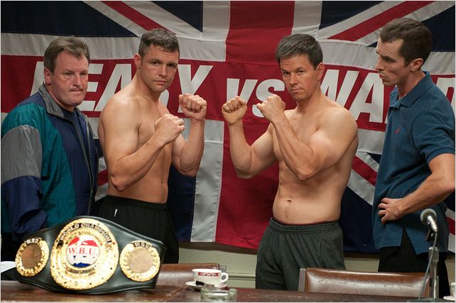 Fighter : photo Christian Bale, David O. Russell, Mark Wahlberg