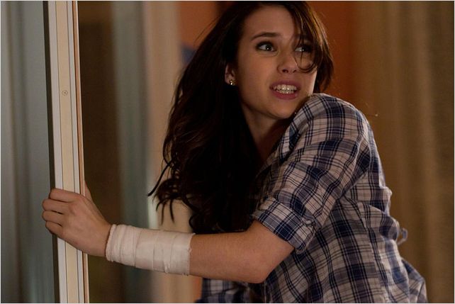 Scream 4 : photo Emma Roberts, Wes Craven