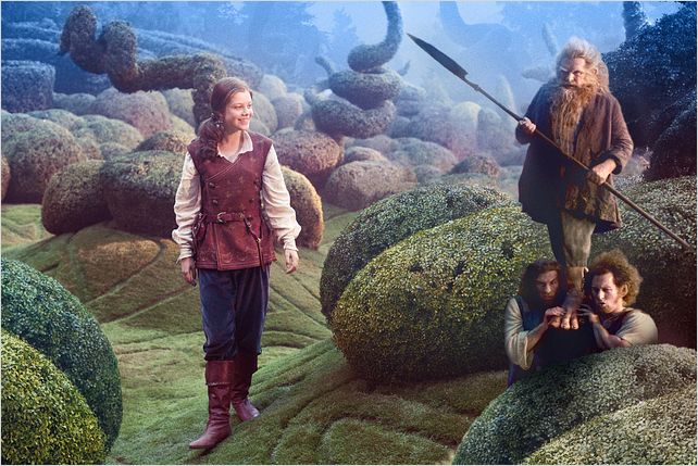 Le Monde de Narnia : L'Odyssée du Passeur d'aurore : photo Georgie Henley, Michael Apted