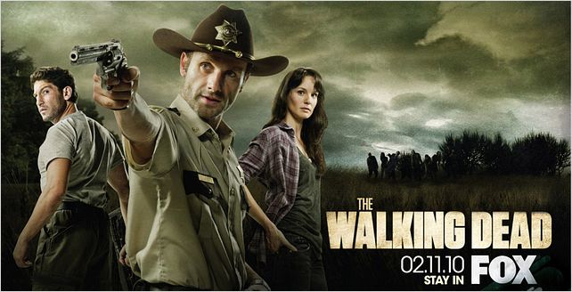 The Walking Dead : Photo Andrew Lincoln, Jon Bernthal, Sarah Wayne Callies