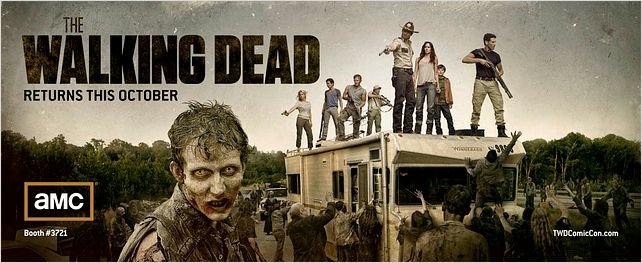 Photo Andrew Lincoln, Chandler Riggs, Jeffrey DeMunn, Jon Bernthal, Laurie Holden