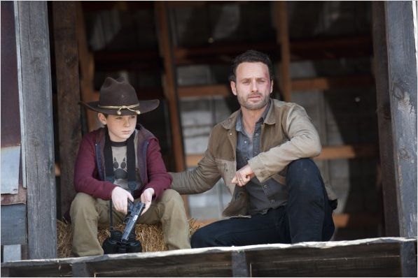 Photo Andrew Lincoln, Chandler Riggs