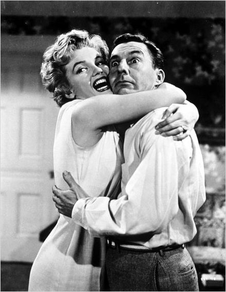 Cinq Mariages a l'essai : photo David Wayne, Edmund Goulding, Marilyn Monroe