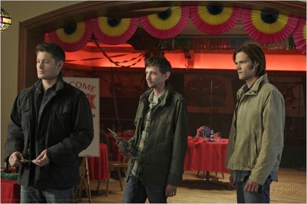 Supernatural : photo DJ Qualls, Jared Padalecki, Jensen Ackles