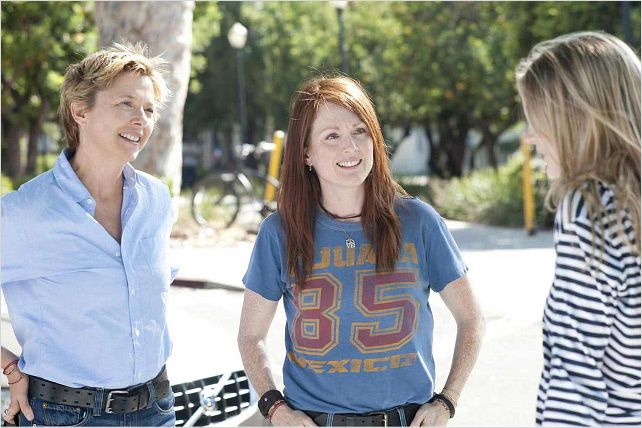 Tout va bien, The Kids Are All Right : Photo Annette Bening, Julianne Moore, Lisa Cholodenko, Mia Wasikowska	