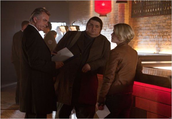 Photo Jorge García, Sam Neill, Sarah Jones