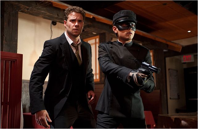 The Green Hornet : Photo Jay Chou, Michel Gondry, Seth Rogen