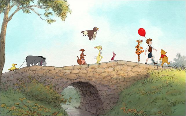 Winnie l'ourson : photo Don Hall, Stephen J. Anderson