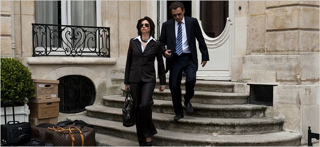 La Conquête : photo Denis Podalydès, Florence Pernel, Xavier Durringer