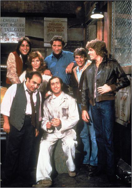 Taxi : photo Andy Kaufman, Danny DeVito, Jeff Conaway, Judd Hirsch, Marilu Henner