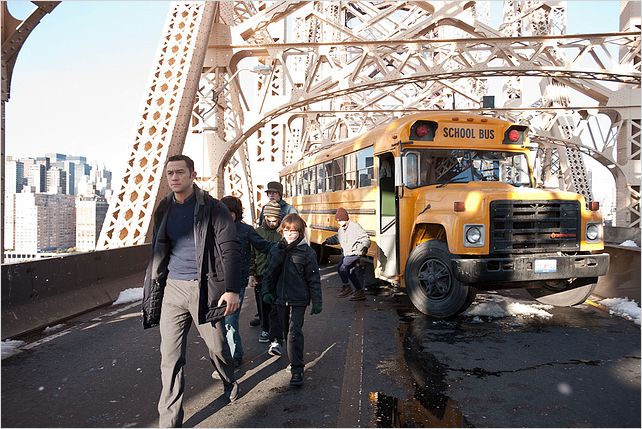 The Dark Knight Rises : Photo Christopher Nolan, Joseph Gordon-Levitt