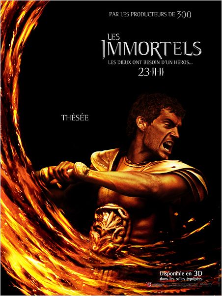 Les Immortels : affiche Tarsem Singh