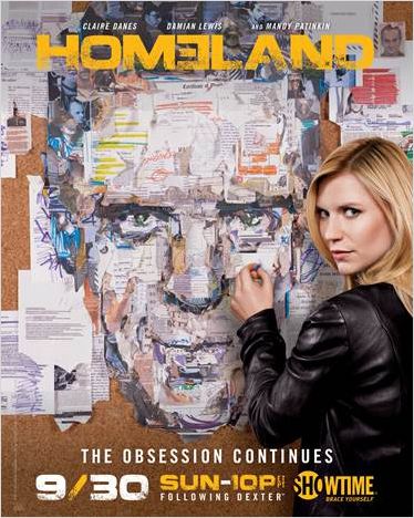 Homeland : photo Claire Danes