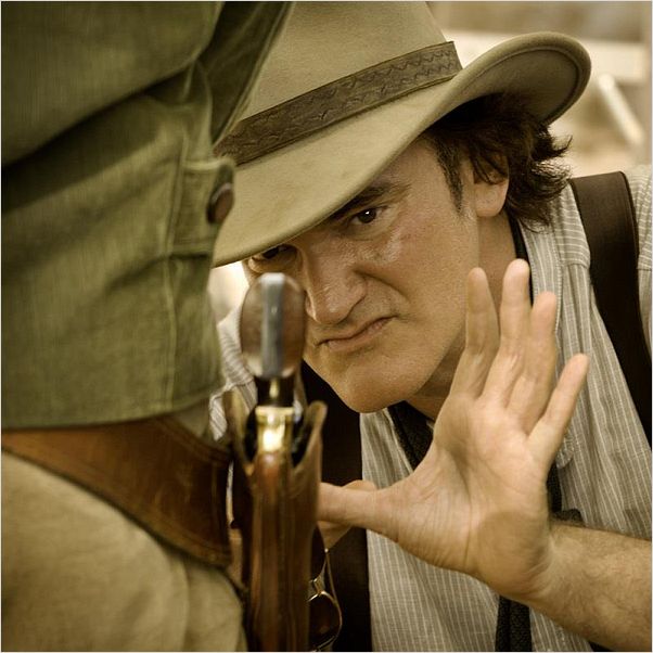 Django Unchained : photo Quentin Tarantino