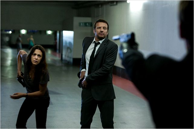 Braquo : photo Karole Rocher, Samuel Le Bihan