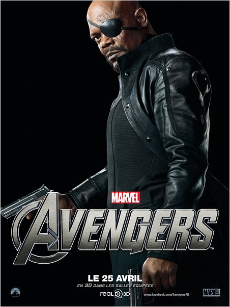 Avengers : affiche Samuel L. Jackson