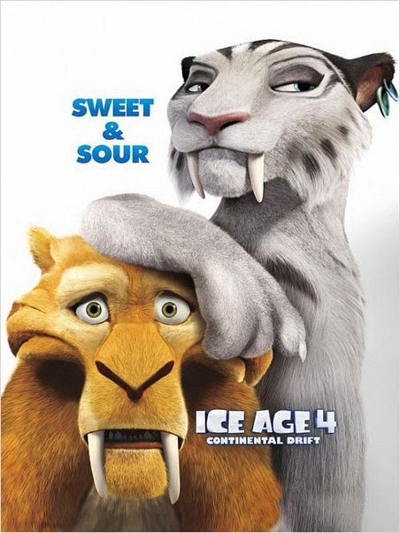L'Âge de glace : La dérive des continents : affiche