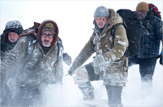 Le Territoire des Loups : photo Joe Carnahan, Liam Neeson