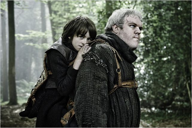 Game of Thrones : photo Isaac Hempstead-Wright, Kristian Nairn