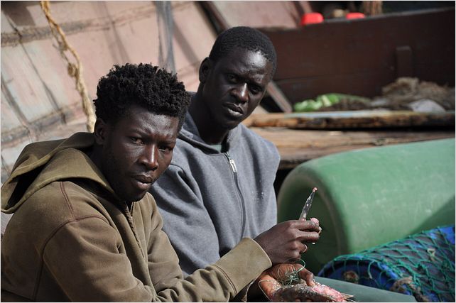 La Pirogue : Photo Malamine Drame, Souleymane Seye Ndiaye