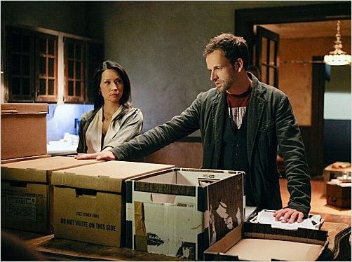 Elementary : photo Jonny Lee Miller, Lucy Liu