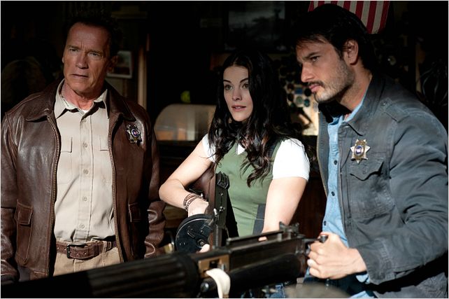 Le Dernier rempart : Photo Arnold Schwarzenegger, Jaimie Alexander, Rodrigo Santoro