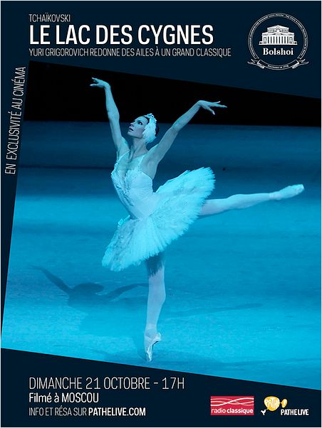 Le Lac des cygnes (Pathé Live) : affiche