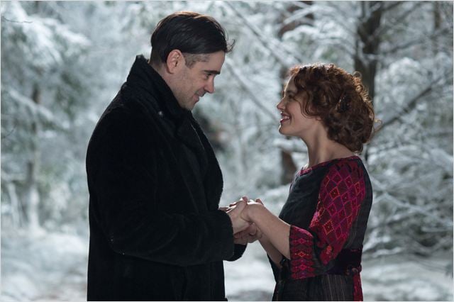 Un amour d'hiver : Photo Colin Farrell, Jessica Brown Findlay