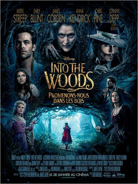 Into the woods affiche