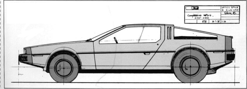 Dessin Delorean Retour Vers Le Futur Retour vers le futur : DeLorean, la création d'une voiture mythique
