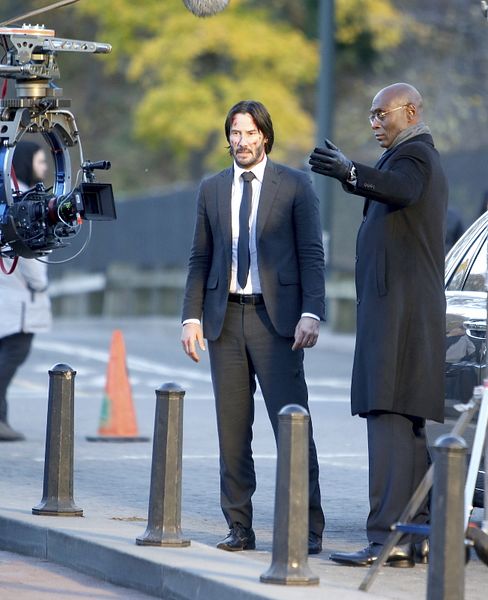 John Wick 2 : Keanu Reeves en action sur le tournage