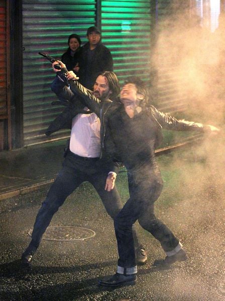 John Wick 2 : Keanu Reeves en action sur le tournage