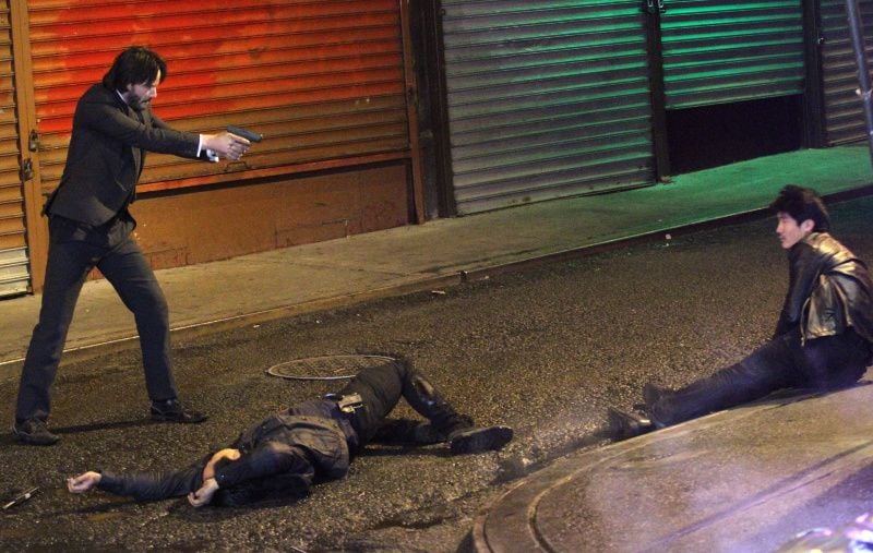 John Wick 2 : Keanu Reeves en action sur le tournage