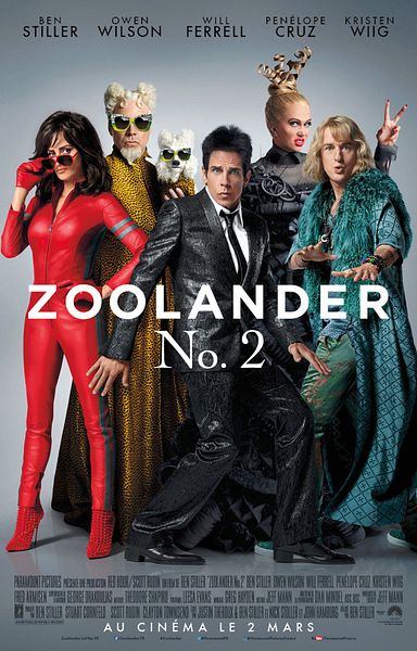 Zoolander 2 - Sortie le 2 mars 2016