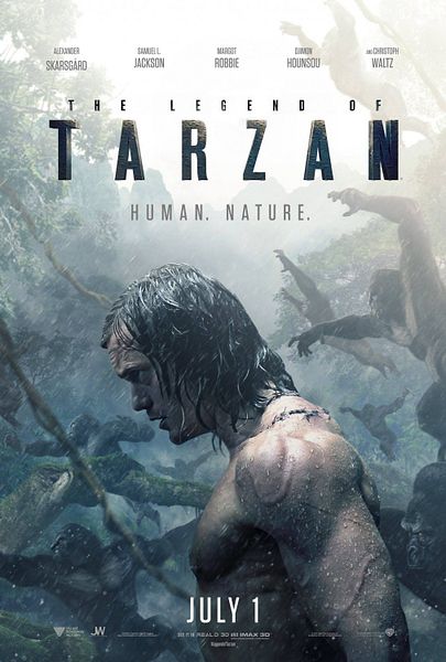 Tarzan - Sortie le 6 juillet 2016