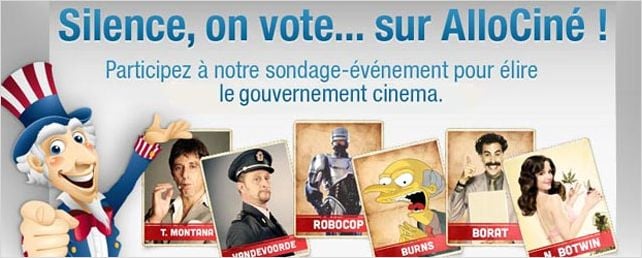 "Silence, on... vote sur AlloCiné !" - Les élections cinéma/séries (1er tour)