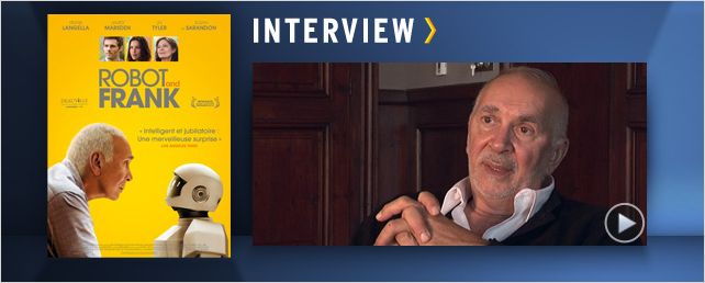 "Robot and Frank" : Frank Langella revient sur sa carrière ! [VIDEO]