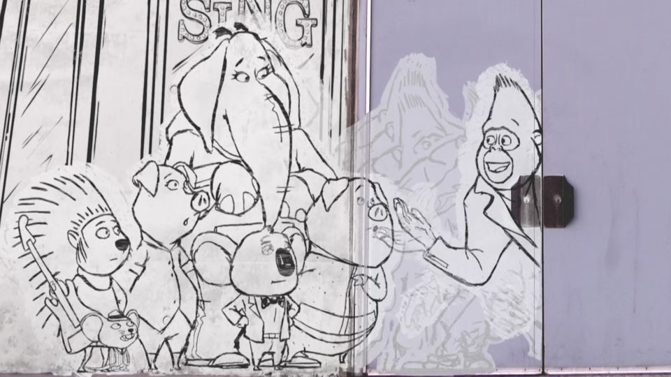 Coloriage Tous En Scene