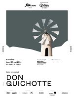 poster de Don Quichotte (Opéra de Paris) - opéra